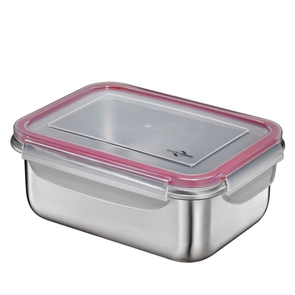 Kuchenprofi Lunchbox, 1,8 L, 16 X 22 X 8,5 Cm, Edelstahl/Kunststoff-image