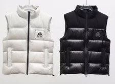2025AW New Moose Knuckles Scissors Down Vest Men Women