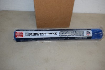 6 Pack Midwest Rake Looped Polymer Roller Cover 18'' 48018
