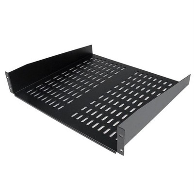 StarTech.com 2U Server-Rack-Regal - Universal belüftetes Rackmontage freitragendes Fach