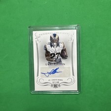 2014 Panini National Treasures Silver /49 Tre Mason #S-TM