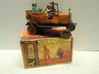 Marx Amos N Andy 1930 Fresh Air Taxi Tin Litho Wind-up Jalopy Car in BOX & WORKS