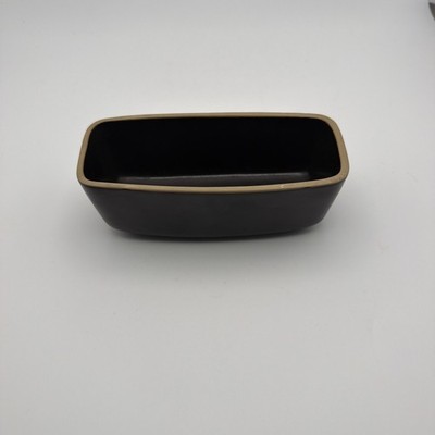 Denby England Stoneware Rectangular Baking Dish Brown 8  Oven Safe
