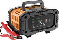 Autobatterie LadegeräT 10A 12V 24V Lifepo4 ErhaltungsladegeräT Auto Motorrad Kfz