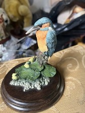 Vintage Kingfisher Ornment Bird