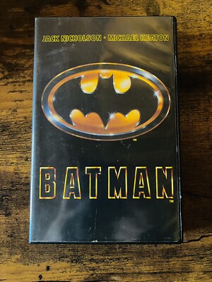 Batman 1989 VHS Variant Cover Verleih Erstauflage Sammlerstück Top Zustand