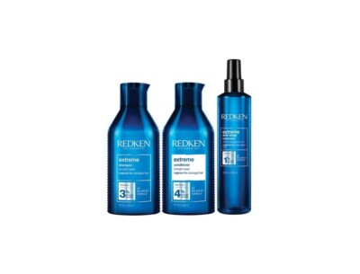 Redken Extreme Shampoo (300 ml), Conditioner (300 ml und Anti Snap (250 ml) - Set
