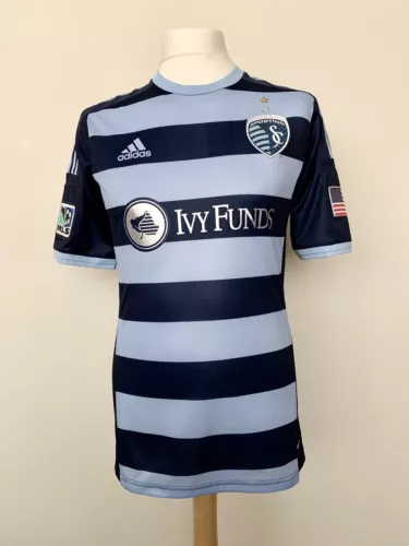 Sporting Kansas City 2014 away Dwyer match worn MLS Adidas USA jersey jersey ...