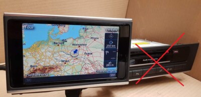 Original Audi A6 C7 A7 Monitor Display unter MIB2 4G2919601AE Bildschirm 8'' Zoll