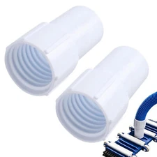 2pcs 1-1/2" Pool Hose Replacement Cuff Swivel Threaded Pool Vacuum Hose Cuff End