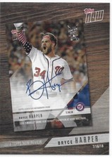 2019 Topps Series 1 Baseball '18 Topps Now Review Bryce Harper Nationals
