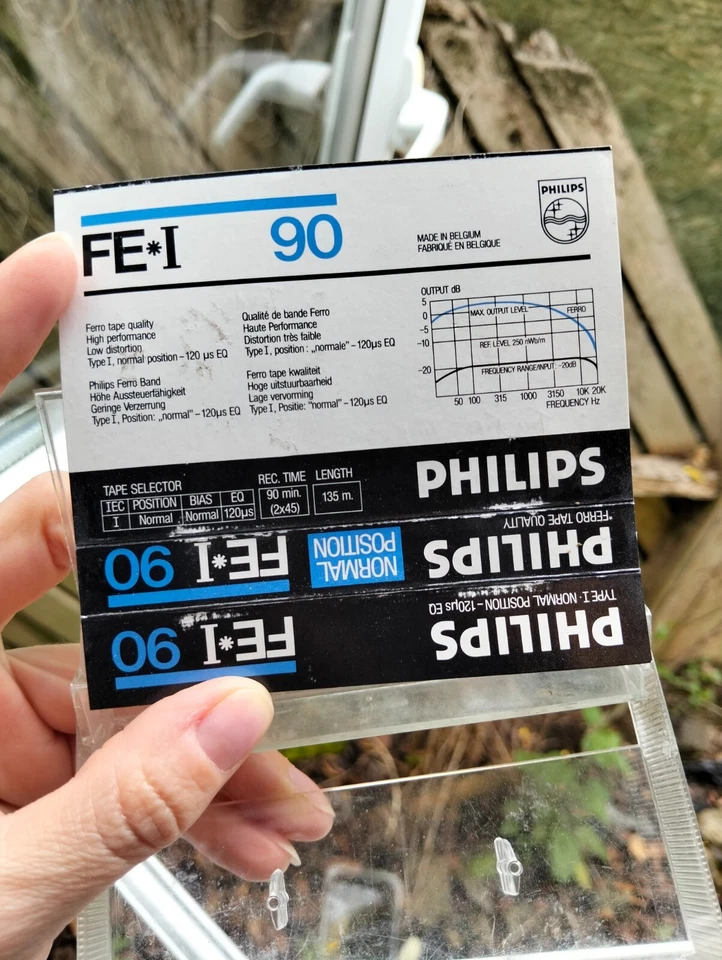 Cassette Philips. Songs recorded on cassette. Your Song. Cherish. Texas  - Image 4 of 4