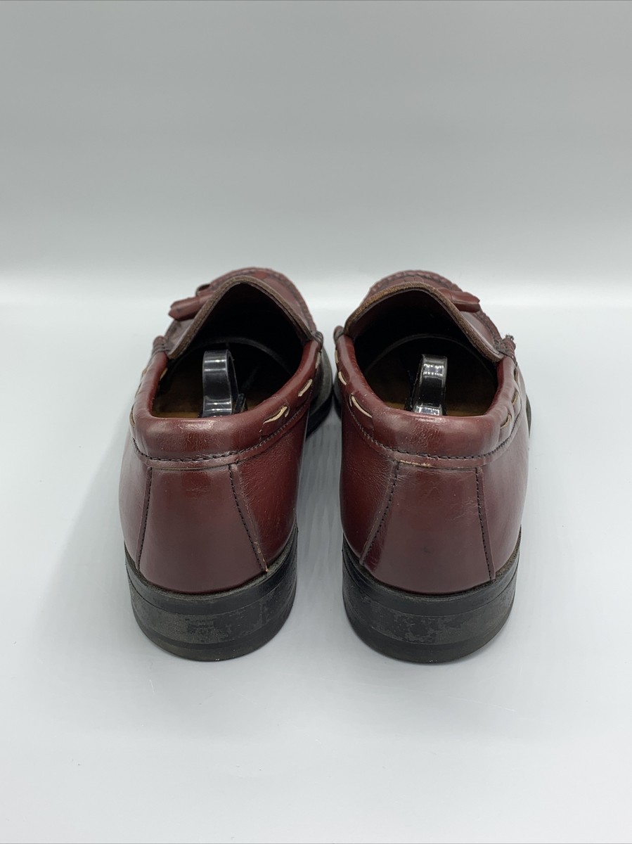 Footjoy Mens Brown Leather‎ Tassel Loafer Dress Shoes Size 10 Vintage FootJoy Men main image 3