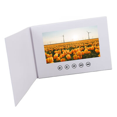 7in Video Greeting Card Electronic Video Brochure LCD Screen Digital  Brochur Kit UK
