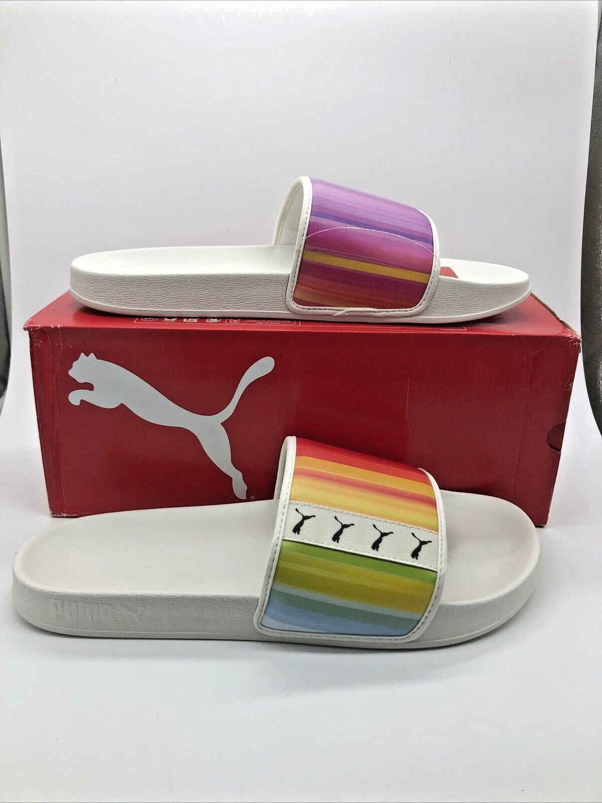 Sandali uomo Puma Leadcat Rainbow taglia 11