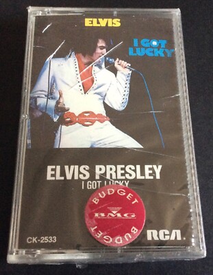 Elvis Presley - I Got Lucky Cassette 1985 RCA Records - Sealed