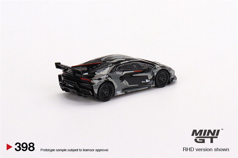 MINI GT 1:64 LBWORKS LBWKLambo Huracan GT Digital Camouflage LHD