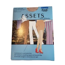 ASSETS PERFECT PANTYHOSE BODYSHAPING CONTROL SHEER BUFF 4 USA NEW XXL