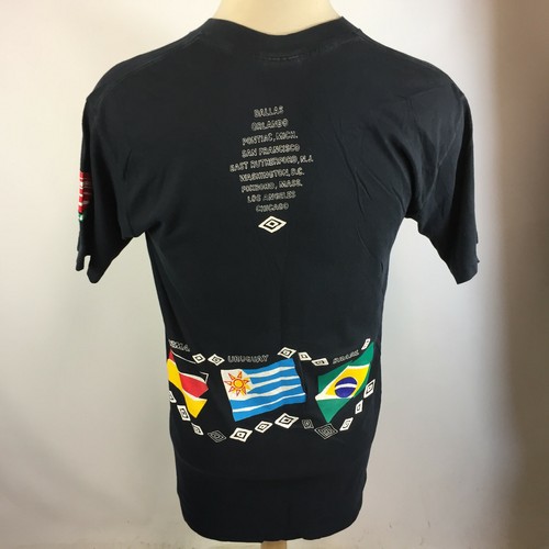 Vintage 80s 90s UMBRO Brasil England Italy Soccer USA… - Gem