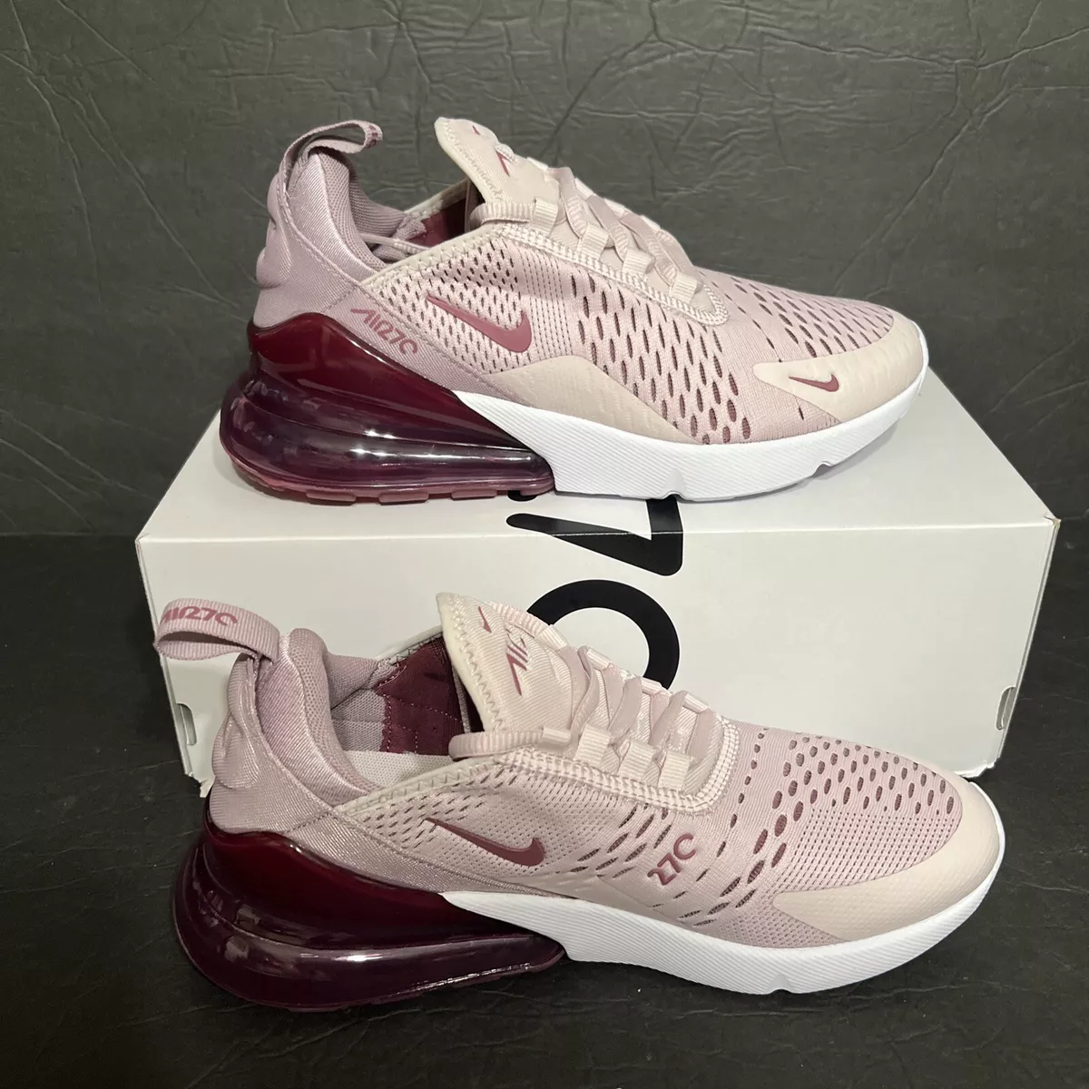 Nike Wmns Air Max 270 Barely Rose Pink White Women Casual Lifestyle  AH6789-601