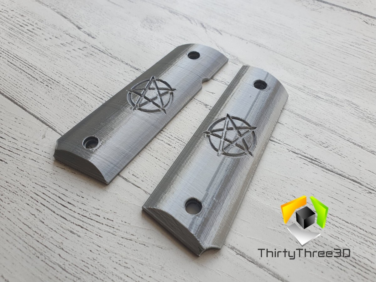 エターナルサイバーパーツ 1911 Airsoft grips, Supernatural Pentagram | eBay