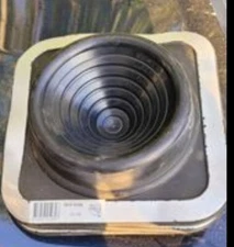 DEKTITEBlk Sqr Base, Metal Flash, 1/4" To 5