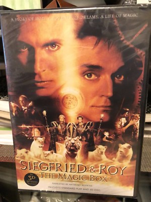 Siegfried and Roy - The Magic Box (DVD) 2-Disc Set! Narrated By