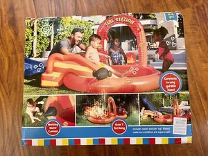 Little Tikes Fire Station Pool,Birthday, Slide, Firehouse Adventure Inflatable