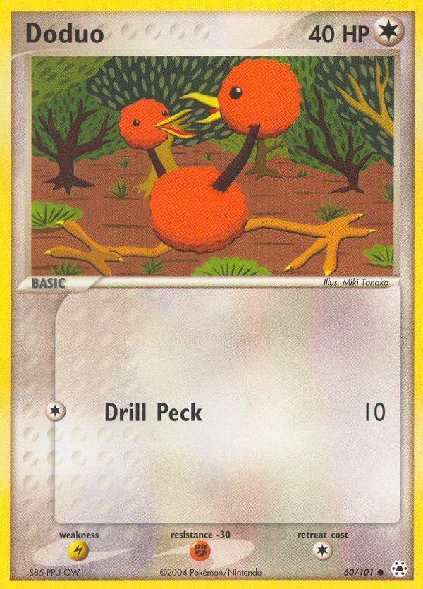 Pokemon Doduo (60/109) Hidden Legends LP