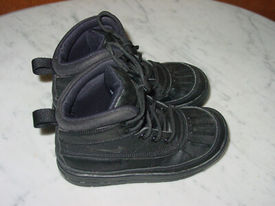 2021 Nike ACG Woodside Black 524873-004 Toddler Duck Boots! Size
