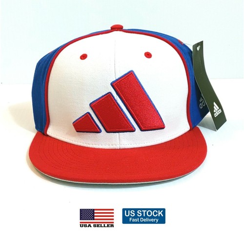 white and red adidas hat