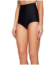 Women's Unique Vintage High Waist Louise Bikini Bottom Black Size XL
