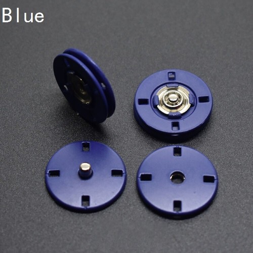 5 Sets 21mm Snap Fastener Metal Round Sew On Press Stud Button Costume Bag Craft - Picture 17 of 27
