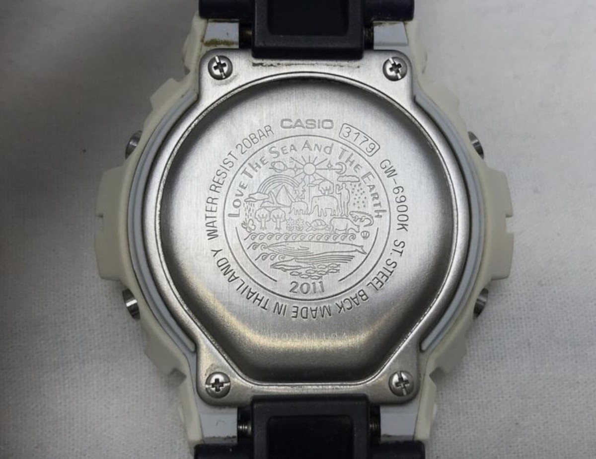 Casio Gw-6900K G-Shock Solar Radio Wave Atomic ICERC Dolphin love
