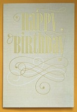 Happy Birthday Greeting Card Envelope 5x7"