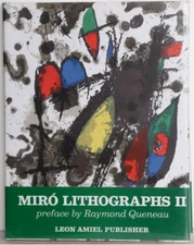 JOAN MIRO : MIRO LITHOGRAPHS VOL. II,   W/11 ORIG. LITHOGRAPHS, 1ST ED. A+ Cond.