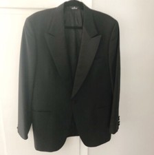 Lanvin Mens Black Tuxedo Jacket No Size EUC