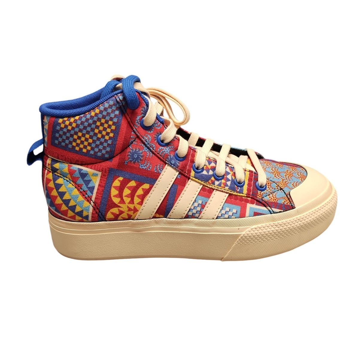 【adidas×farm】プラットフォームスニーカー BRAVADA 2.0 MID Adidas Bravada 2.0 Mid Platform Shoes Women Sz 7 Multi