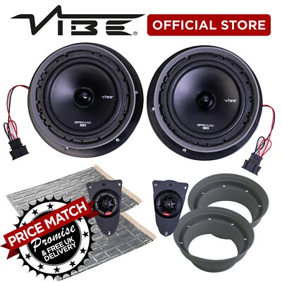 VIBE 6.5" Car Audio VW T5 And T5.1 Plug & Play 270W Peak Speaker Upgrade Kit
