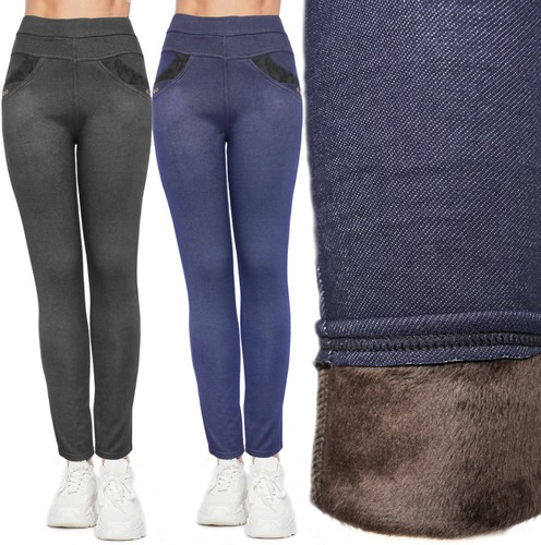 Women's Lace Winter Plush Lined Thick 