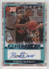 2021 Leaf Pro Set Power Base Platinum Spectrum Foil 8/99 Nimari Burnett Auto 0c6