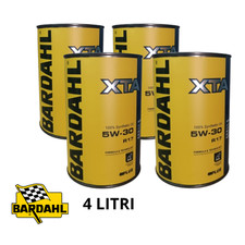 4 LITRI OLIO MOTORE BARDAHL XTA R17 5W30 C2 C3 RENAULT RN17 RN0700 RN0710 SYNT.