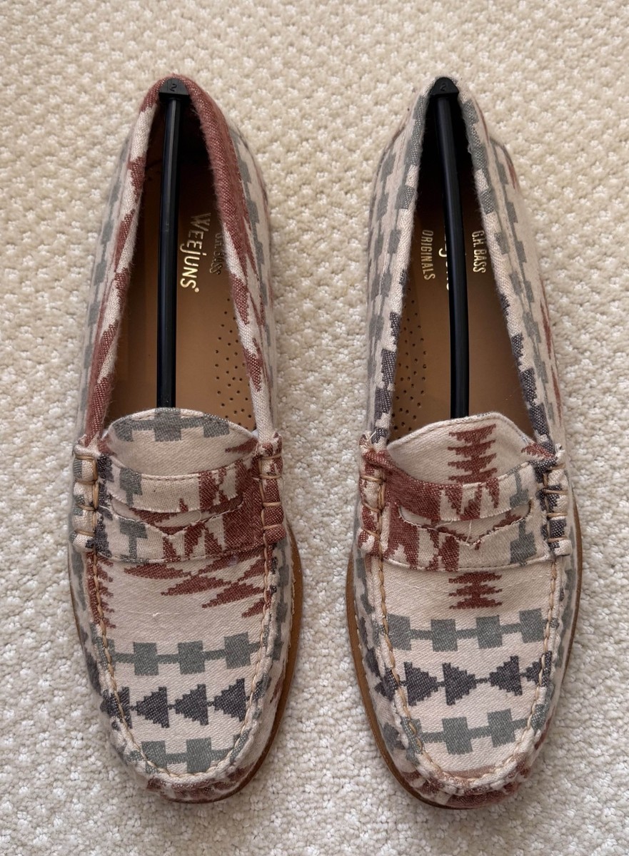 GH Bass & Co Weejuns Mens 10.5 Larson Flannel Loafers Brand  display picture 3