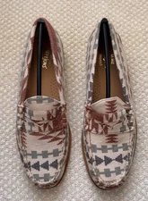 GH Bass & Co Weejuns Mens 10.5 Larson Flannel Loafers Brand New w/ Original Box