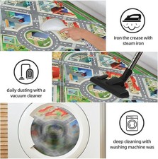 Large Kids Carpet Play Mat Rug for Playroom, 48'' x 71'  Car Rugs Mat for Kids T