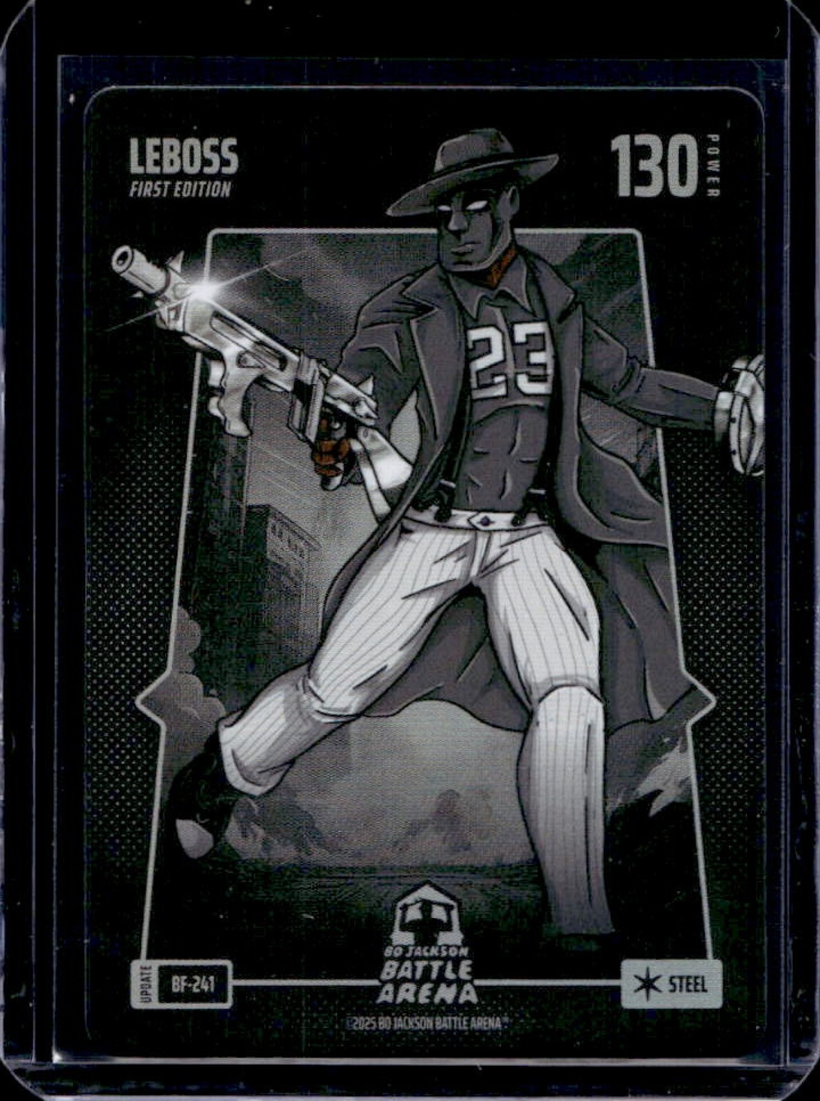 2025 Bo Jackson Battle Arena 1st Edition Leboss Battlefield Steel #BF-241
