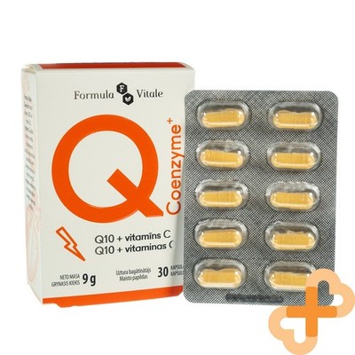 Formula Vitale Coenzym+ 30 Kapseln Coenzym Q10 Und Vitamin C