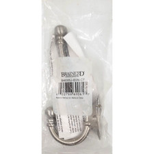 Brainerd 1-Hook 2.36-in x 5.19-in H Satin Nic...