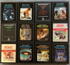 12 Atari 2600 Games - Space Invaders, Asteroids - Cartridges Only, tested