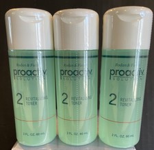 3 - Proactiv Solution 2 Revitalizing Toner 2 oz - Ea. Original Formula SEALED